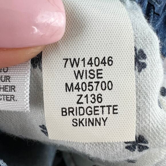 LUCKY BRAND Bridgette Skinny Jeans HR Medium Wash Wise Blue 1990 Patch 6 / 28 - Picture 11 of 11